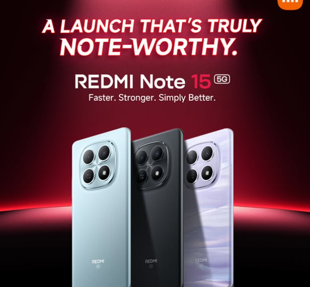 Redmi Note 15 5G और Pad 2 Pro 5G की लॉन्च इमेज