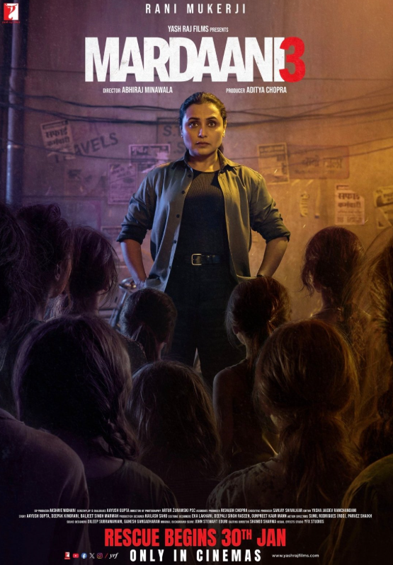 Rani Mukerji as IPS Shivani Shivaji Roy in Mardaani 3 trailer