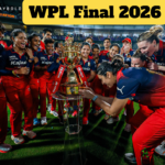 RCB captain Smriti Mandhana celebrating historic fifty in WPL Final 2026