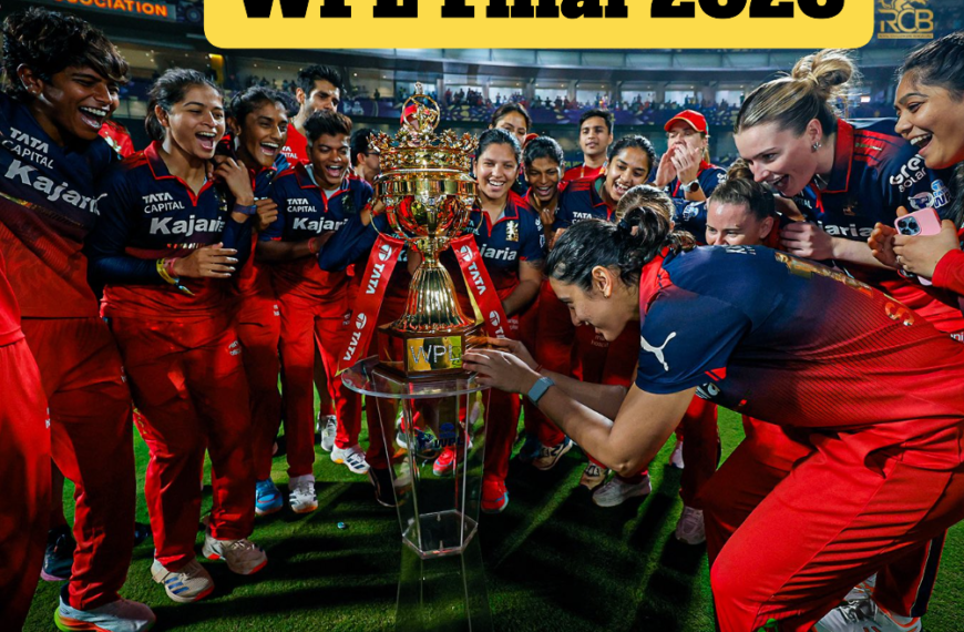 RCB captain Smriti Mandhana celebrating historic fifty in WPL Final 2026